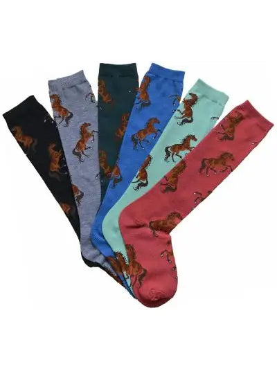 Awst Int'l Ladies "Lila" Bay Horse Knee Socks