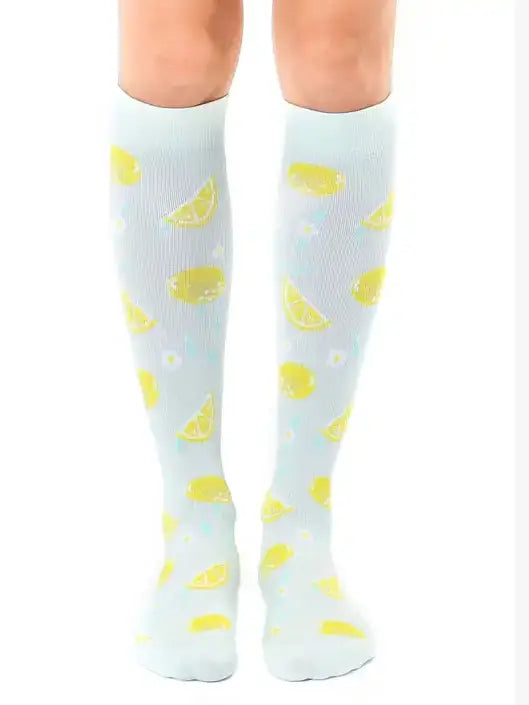 Living Royal Lemon Compression Socks