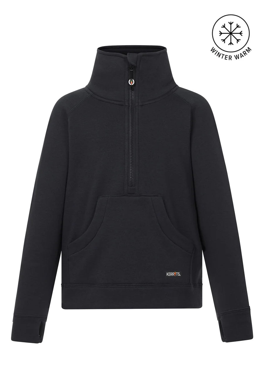 Kerrits Kids Etched Equine Half Zip Sweatshirt