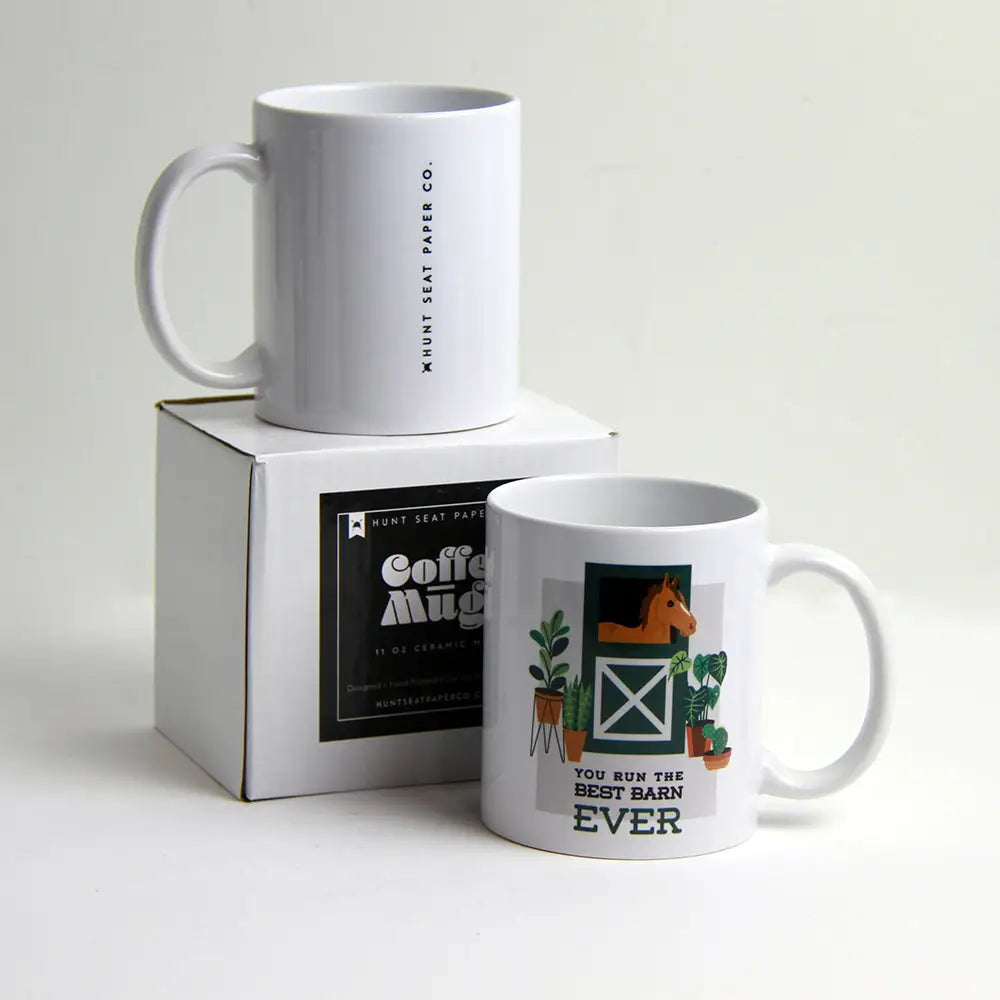 Hunt Seat Paper Co. Best Barn Coffee Mug