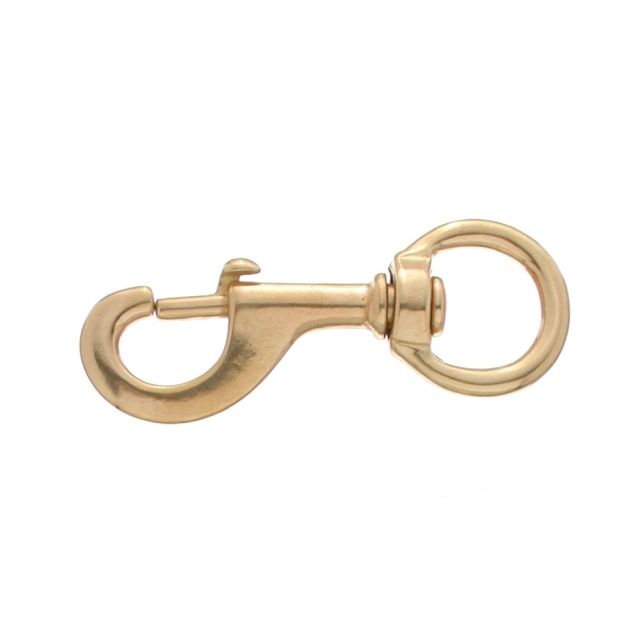 BRASS-PLATED BOLT SNAP