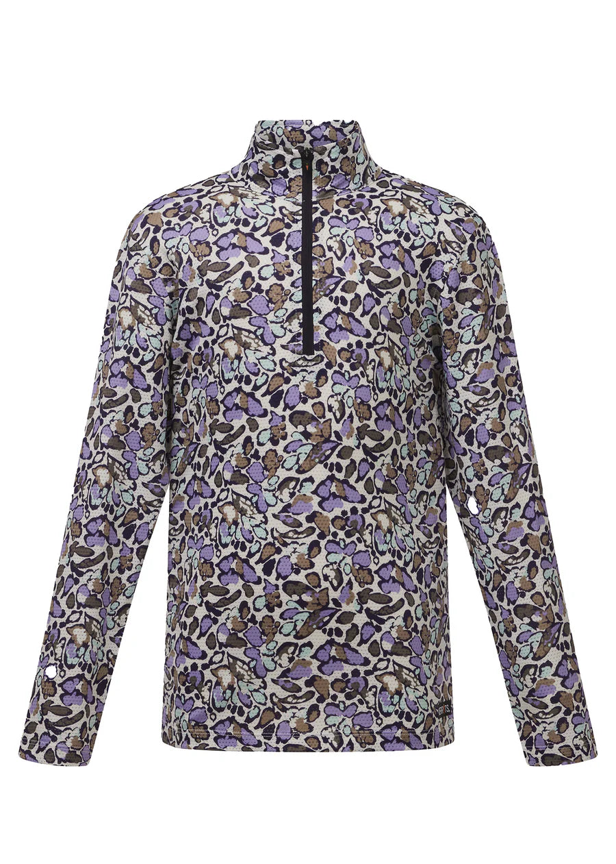 Kids Breeze Ice Fil® Long Sleeve Riding Shirt