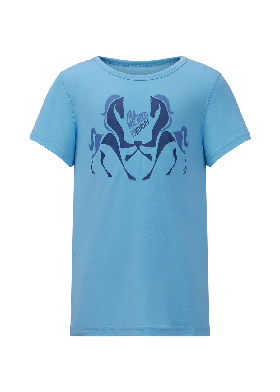 Kerrits Kids All We Need Is Horses Tee