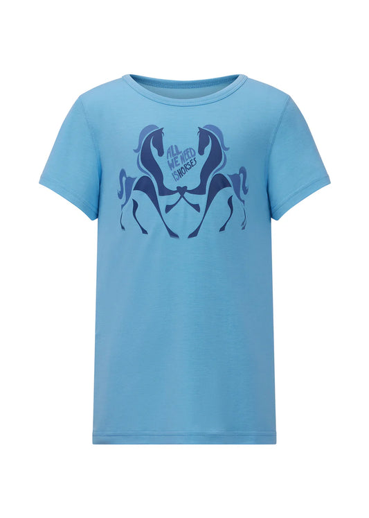Kerrits Kids All We Need Is Horses Tee