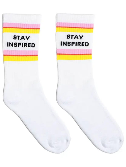 Living Royal Classic Crew Socks w/ Ribbed Tubing - "Stay