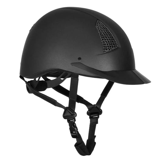 Tuffrider Starter Helmet with Carbon Fiber Print Grill
