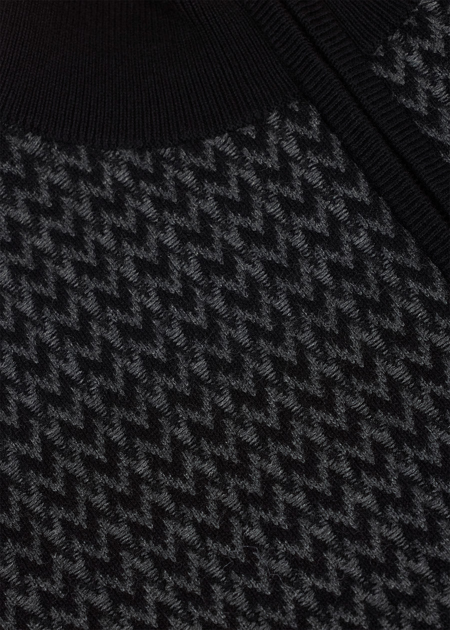 Kerrits Quarter Zip Herringbone Sweater