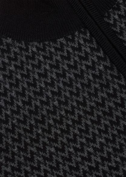 Kerrits Quarter Zip Herringbone Sweater