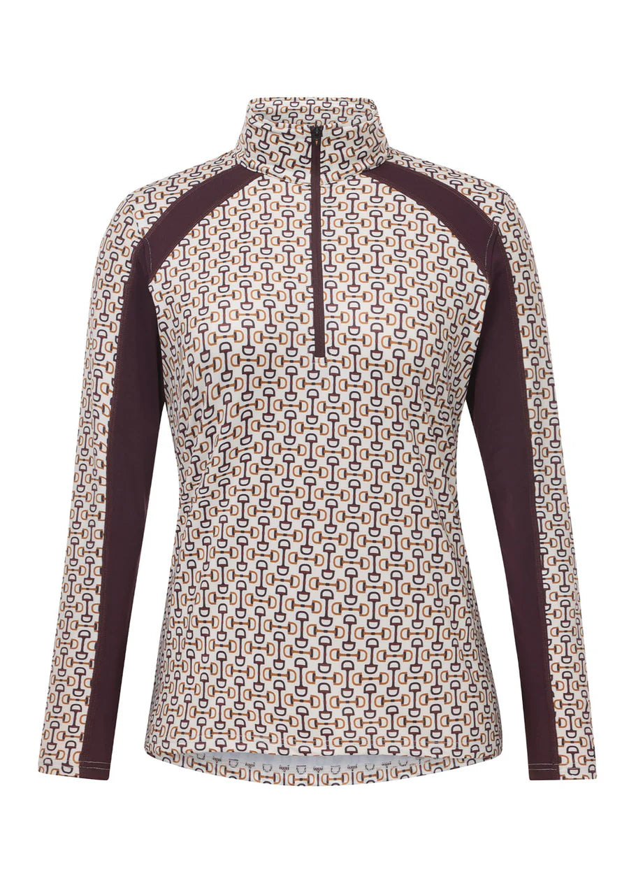 Kerrits First Level Quarter Zip Stretch Fleece Tech Top