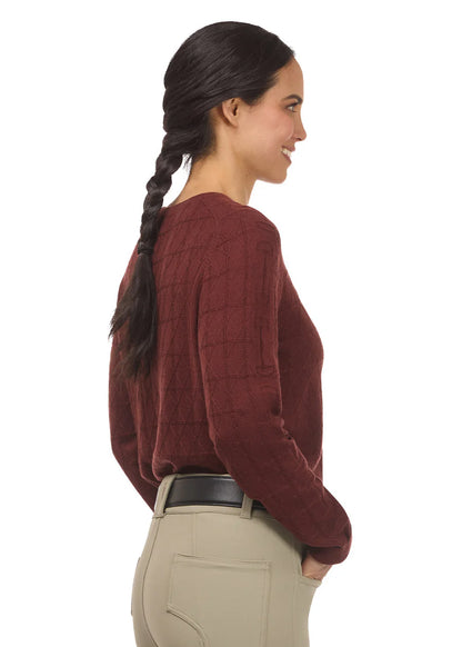 Kerrits Bit of Diamond Crew Neck Sweater