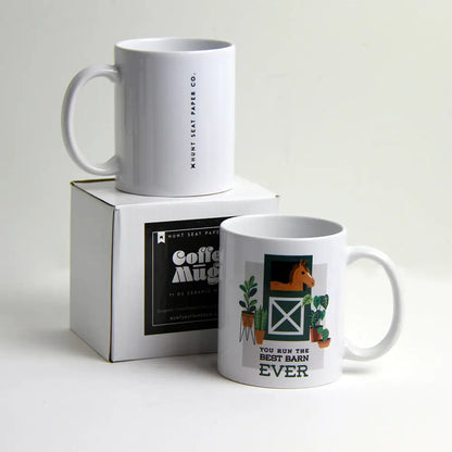 Hunt Seat Paper Co. Best Barn Coffee Mug