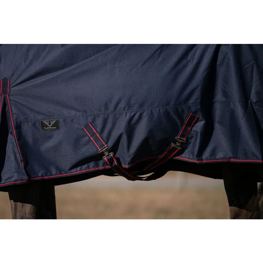 Tuffrider 600 D Ripstop Standard Neck Light Weight Turnout Blanket with 100 Gsm Fill