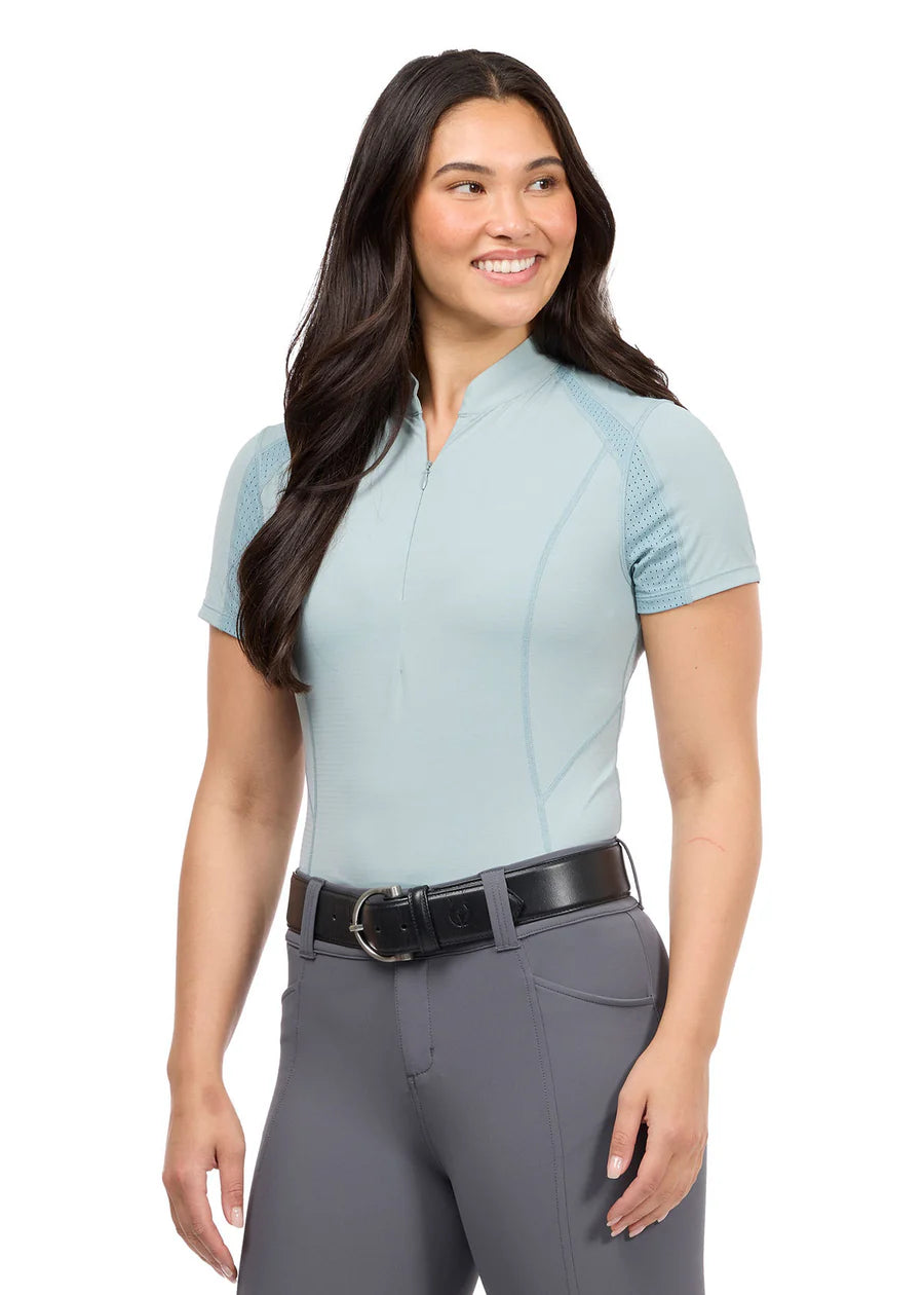 Kerrits Precision Short Sleeve Quarter Zip Tech Top