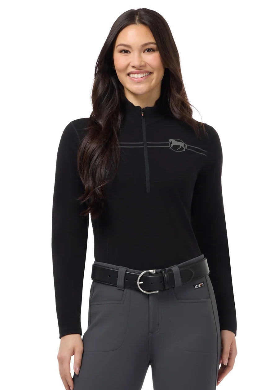 Kerrits Equi Rhythm Lite Quarter Zip Riding Top