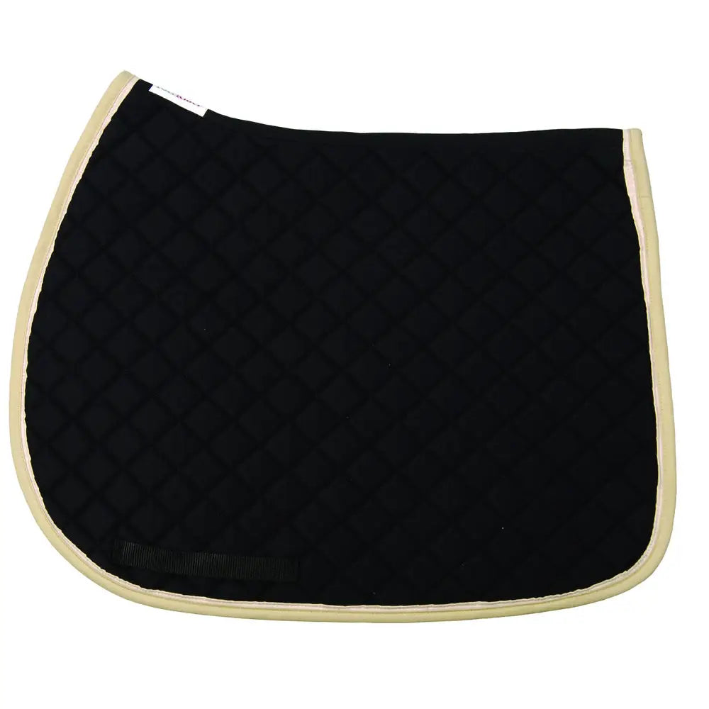 Tuffrider All Purpose Saddle Pad with Trim and Piping