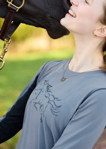 Kerrits Kids Giddy Up Base Layer Top