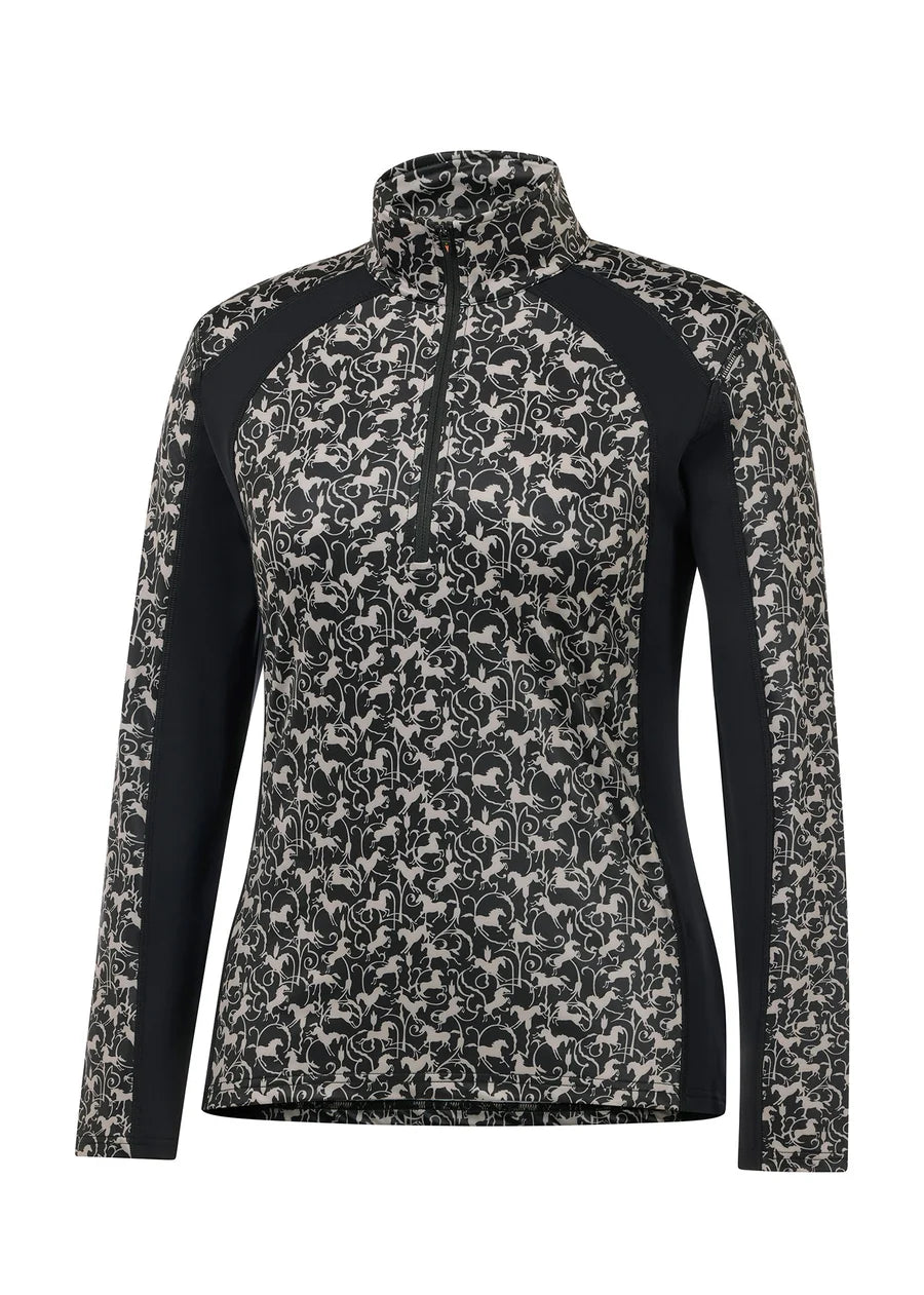 Kerrits Traverse Quarter Zip Fleece Tech Top