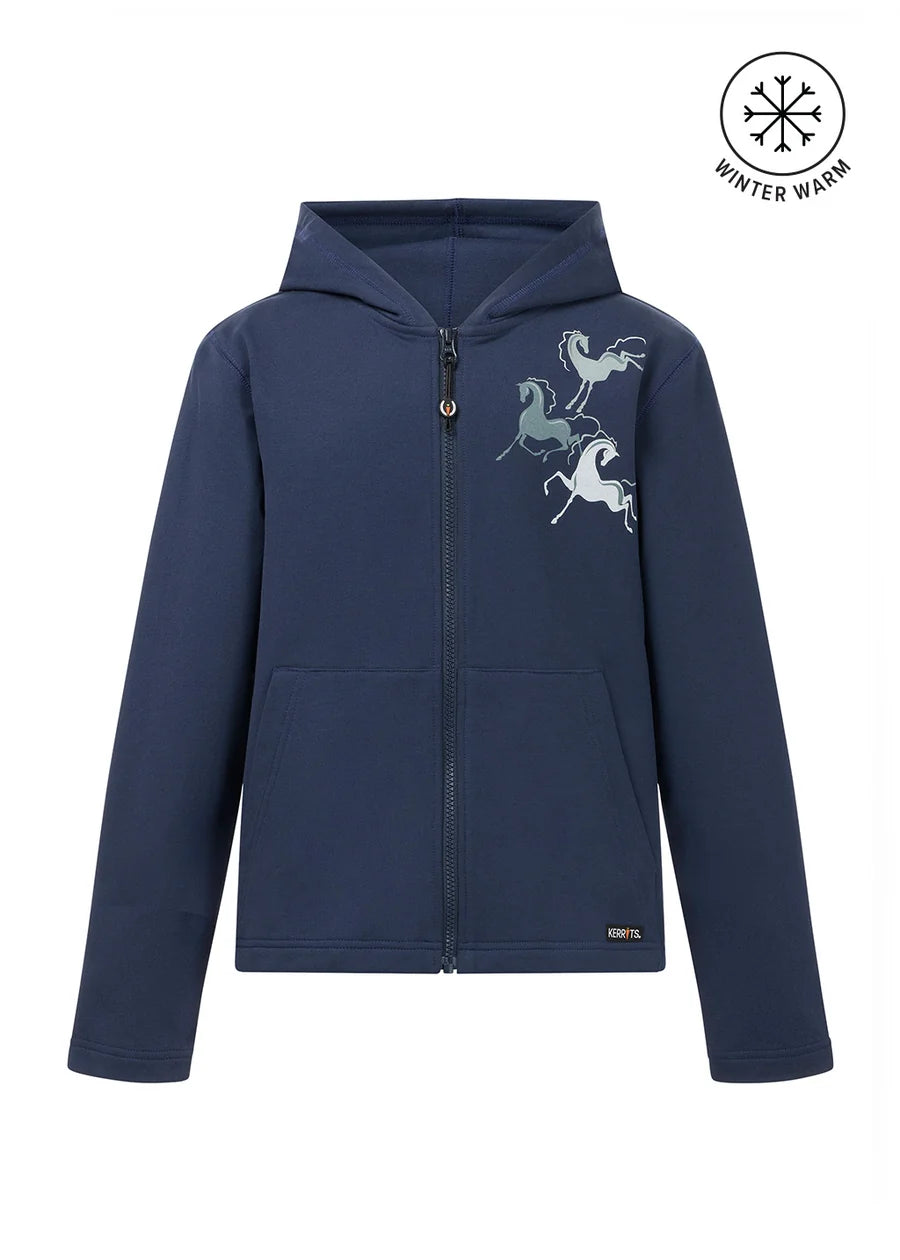 Kerrits Kids Zip and Whinny Hoodie