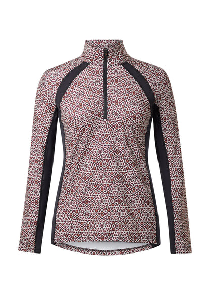 Kerrits Rail Side Quarter Zip Fleece Tech Top - FINAL SALE