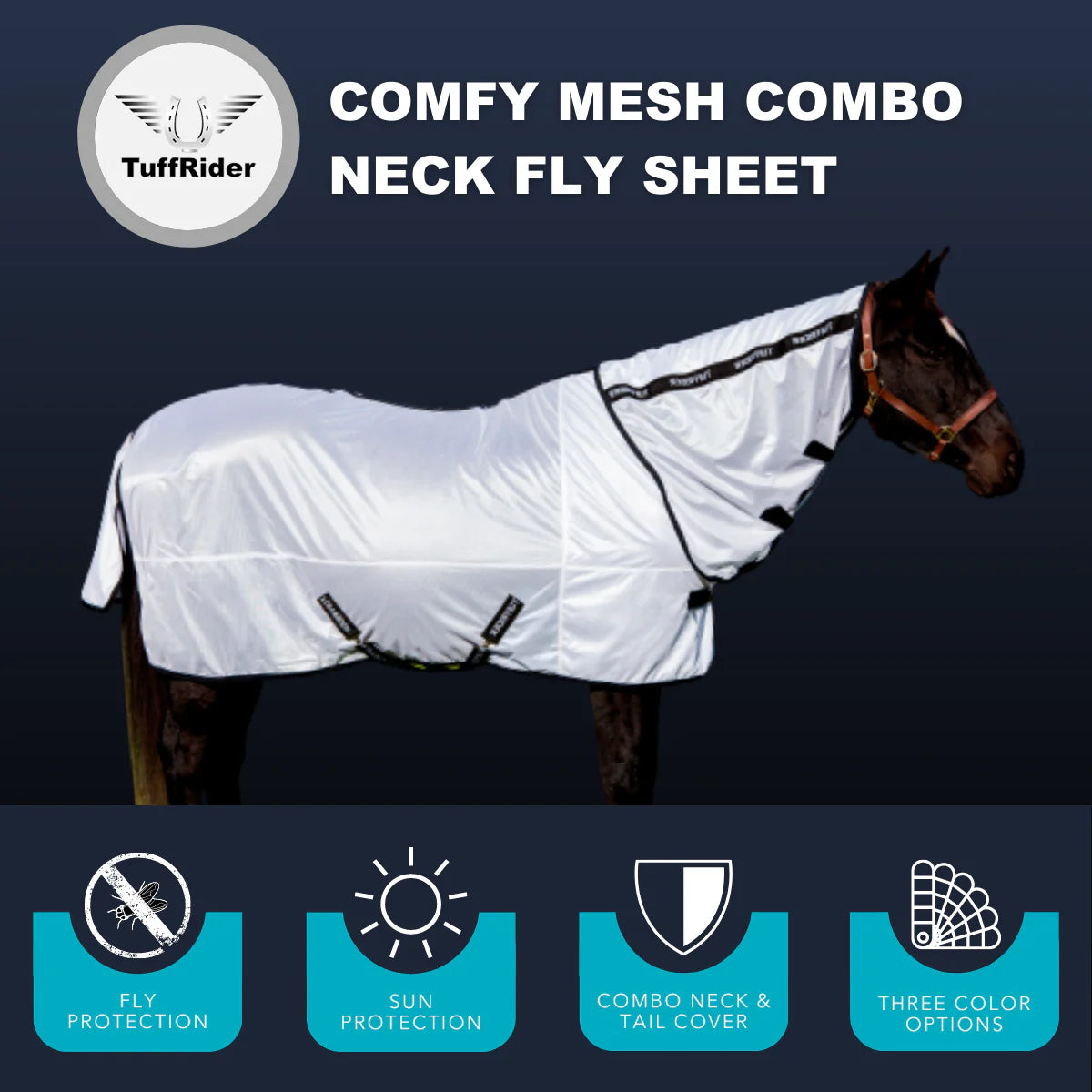 COMFY MESH COMBO-NECK FLY SHEET