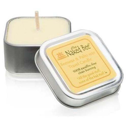 Naked Bee Soy and Beeswax Travel Candle