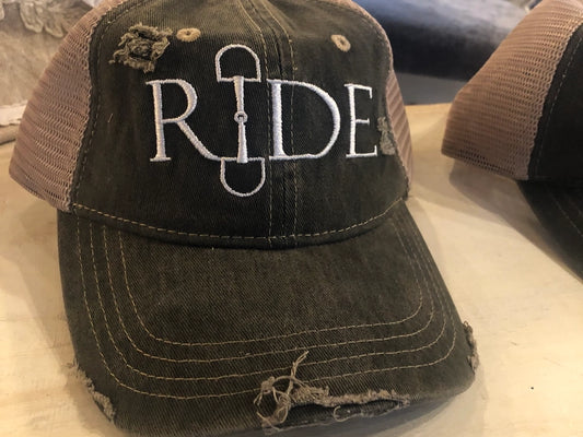 Ride Distressed Tucker Hat