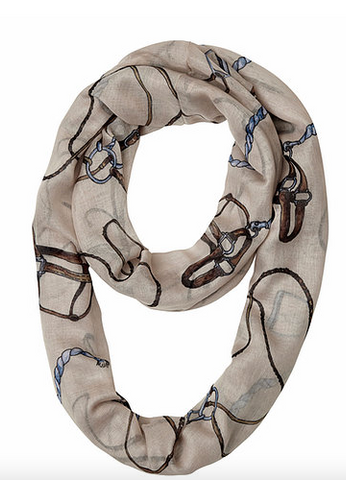 "Lila" Bridle and Things Infinity Scarf