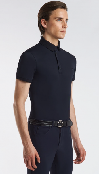 Cavalleria Toscana Men's Piquet Polo