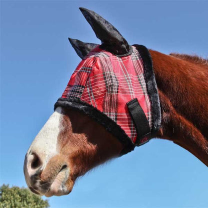 Kensington Fly Mask with Fleece Trim