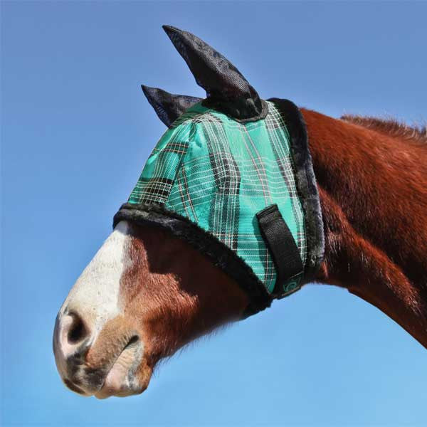 Kensington Fly Mask with Fleece Trim