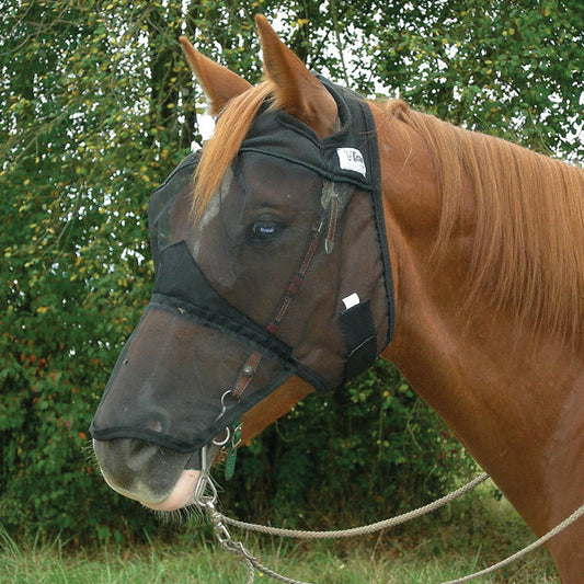 Cashel Quiet Ride Fly Mask with Nose